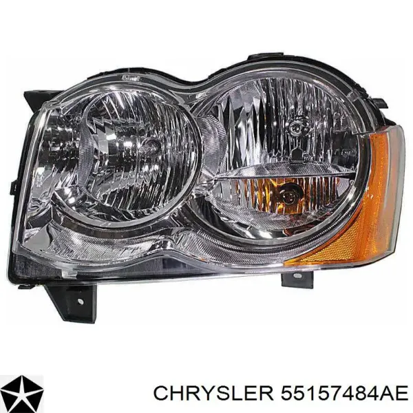 Правая фара 55157484AH Chrysler