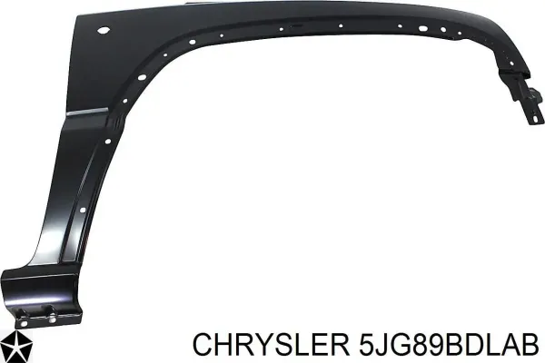 Передний бампер 5JG89BDLAB Chrysler
