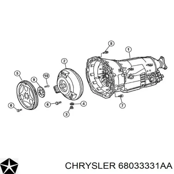 K68033331AA Fiat/Alfa/Lancia