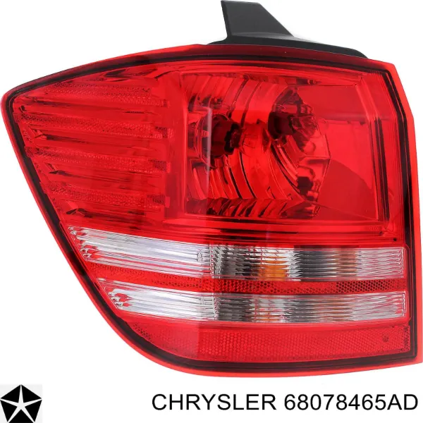 Фонарь задний левый внешний 68078465AD Chrysler