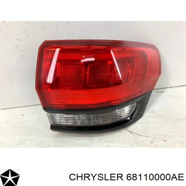 Фонарь задний правый внешний 68110000AF Chrysler