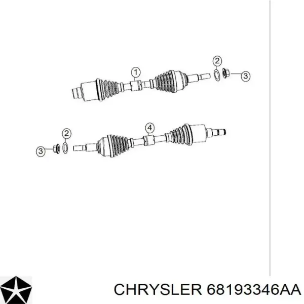  68193346AA Chrysler