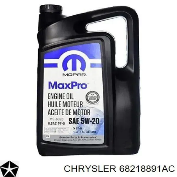Моторное масло 68218891AC Chrysler