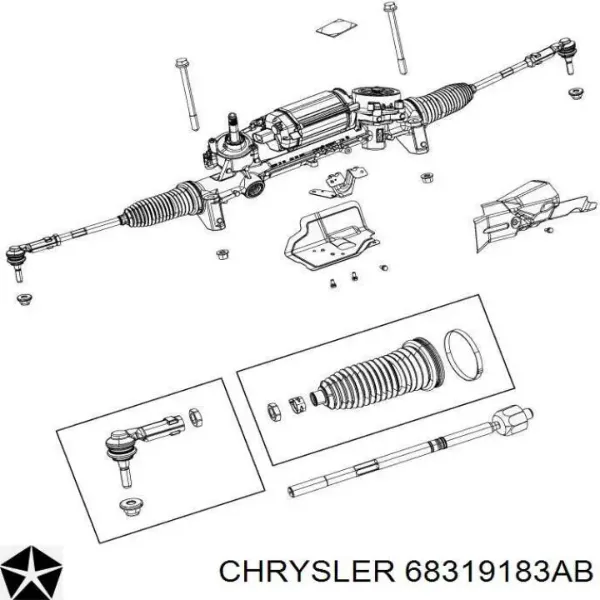 Рулевой наконечник ES801511 Moog