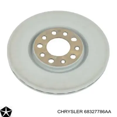 Передние тормозные диски 68327786AA Chrysler