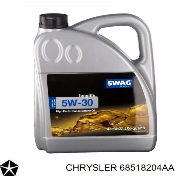 Масло автомобильное Chrysler 68518204AA цена, от