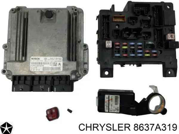 Блок предохранителей задний салонный 8637A319 Chrysler