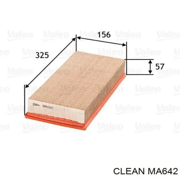 Воздушный фильтр MA642 Clean