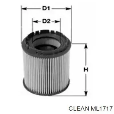Масляный фильтр ML1717 Clean