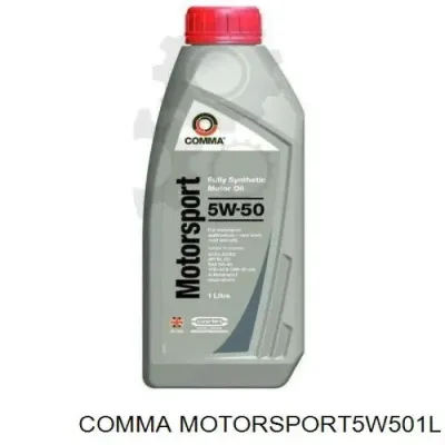 Масло моторное COMMA MOTORSPORT5W501L