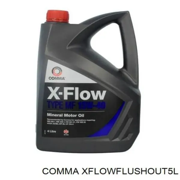 Очиститель масляной системы XFLOWFLUSHOUT5L Comma