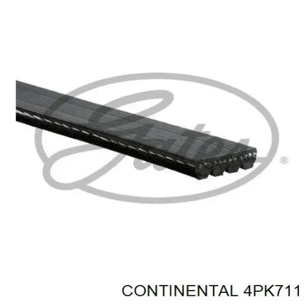 Ремень генератора 4PK711 Continental/Siemens