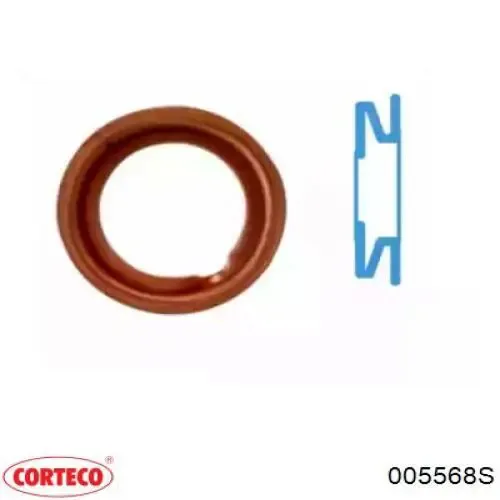 Прокладка пробки поддона двигателя 005568S Corteco