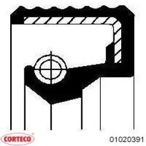 Сальник насоса ГУР 01020391 Corteco