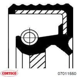 Сальник коленвала 07011550 Corteco