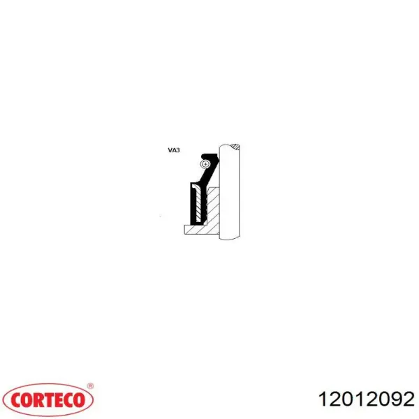 Сальники клапанов 49472904 Corteco