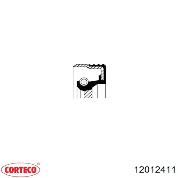 Сальник распредвала 12012411 Corteco