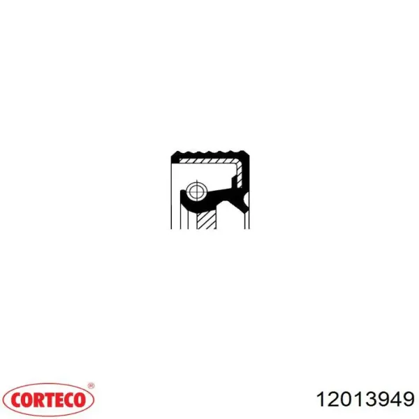 Сальник распредвала 12013949 Corteco