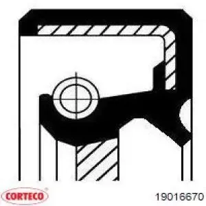Сальник коленвала 19016670 Corteco