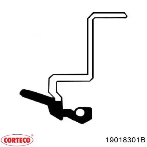 Подшипник задней ступицы 19018301B Corteco