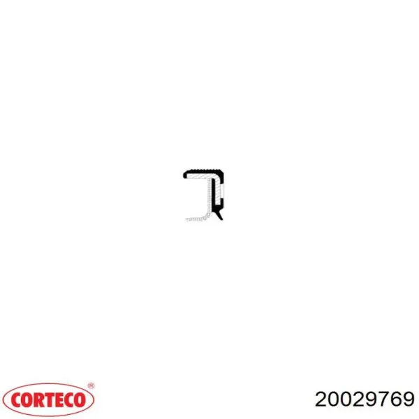Сальник АКПП/КПП (входного/первичного вала) 20029769 Corteco