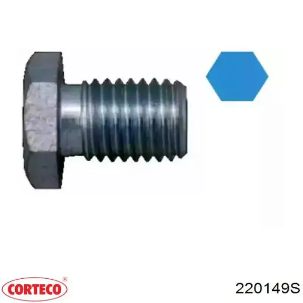 Пробка поддона двигателя 220149S Corteco