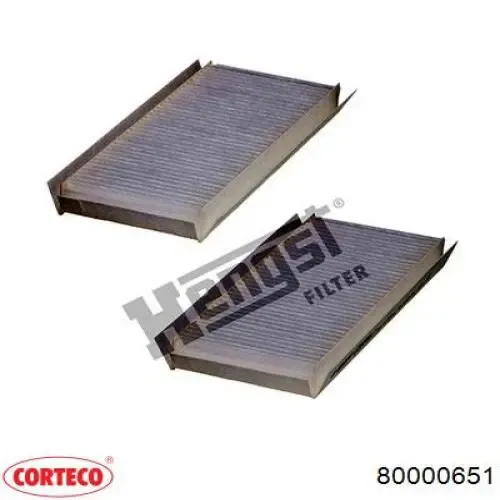 Фильтр салона 80000651 Corteco