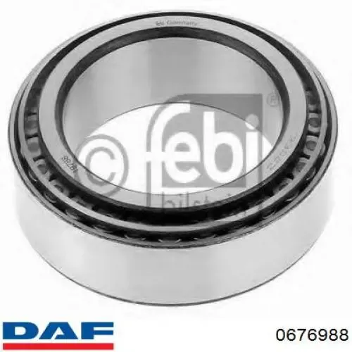 Подшипник задней ступицы 0676988 DAF