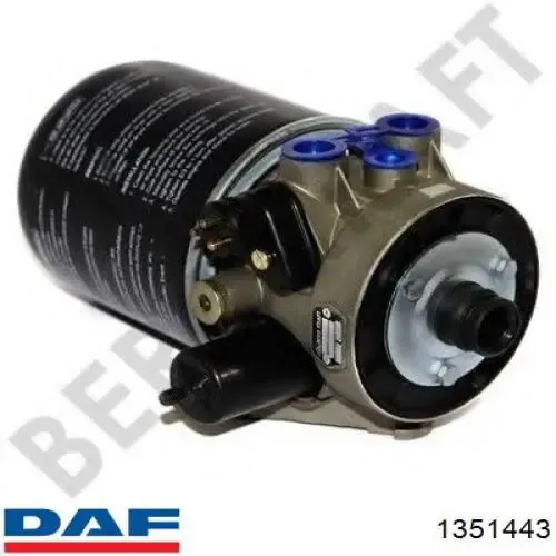 Осушитель воздуха пневматической системы 1351443 DAF