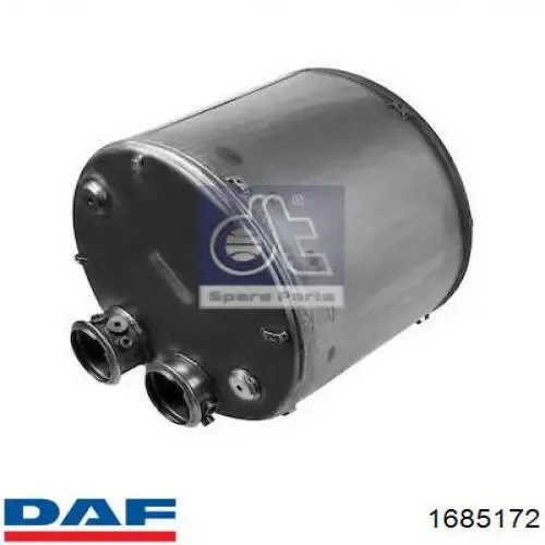 Глушитель задний 1685172 DAF