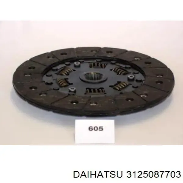 Диск сцепления 3125087703 Daihatsu