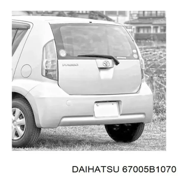 Ляда Daihatsu Sirion M3