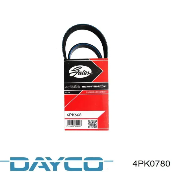 4PK0780 Dayco Поликлиновый ремень