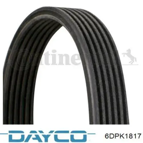 Ремень генератора 6DPK1817 Dayco