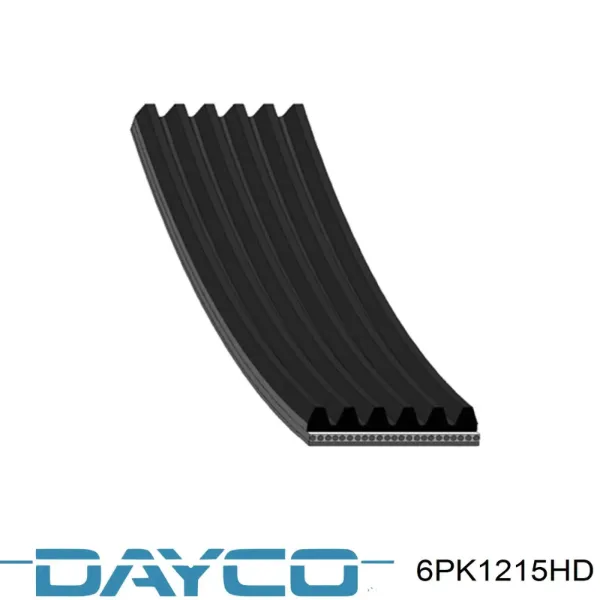 6PK1215HD Dayco Поликлиновый ремень