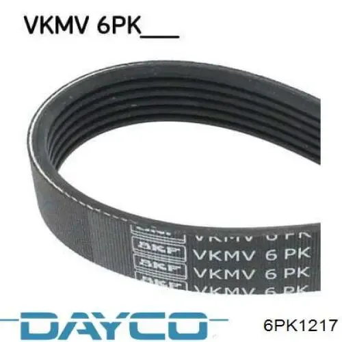 6PK1217 Dayco Поликлиновый ремень