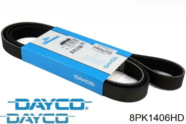 Ремень генератора 8PK1406HD Dayco