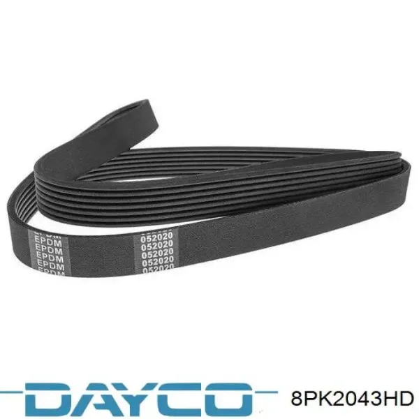 Клиновый ремень Dayco 8PK2043HD цена, от