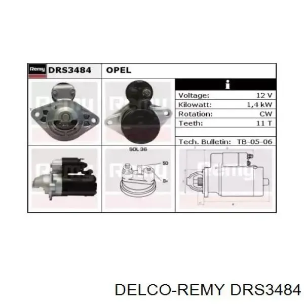 Стартер JS1091 REMA-PARTS