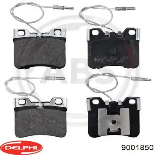 Кольцо форсунки 9001850 Delphi