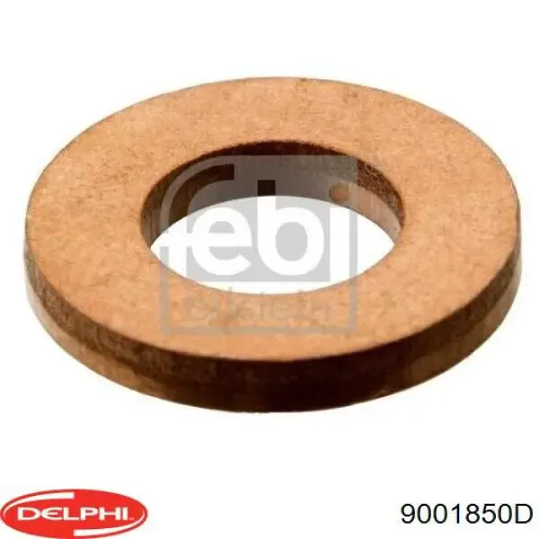 9001850D Delphi Кольцо форсунки инжектора, посадочное