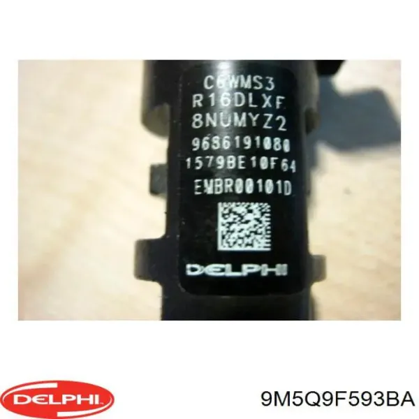 Топливные форсунки 9M5Q9F593BA Delphi