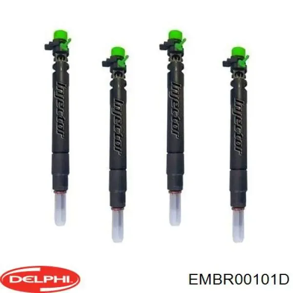 Топливные форсунки EMBR00101D Delphi