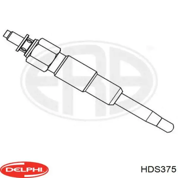 Свечи накала Delphi HDS375 цена, от