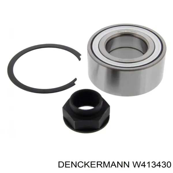 Купить W413430 Denckermann Подшипник передней ступицы