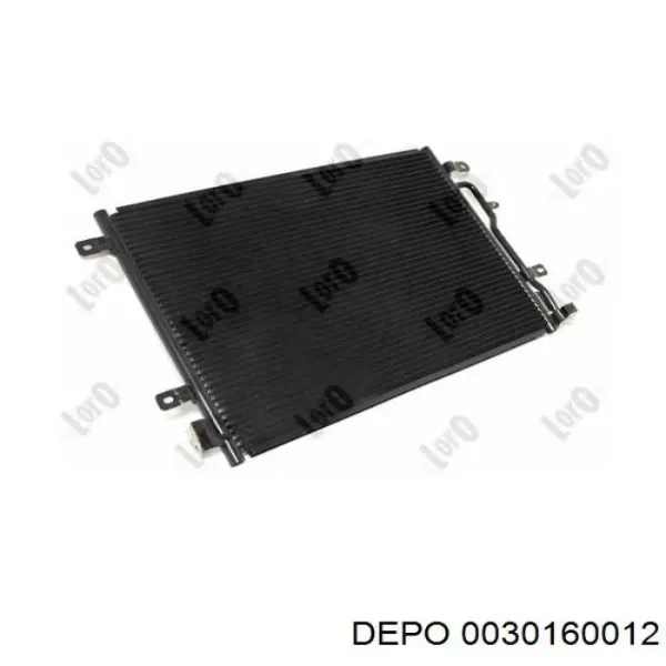 Радиатор кондиционера 0030160012 Depo/Loro/Abakus