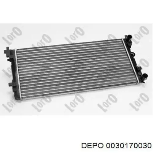 Радиатор 0030170030 Depo/Loro/Abakus