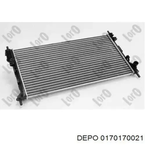 Радиатор 0170170021 Depo/Loro/Abakus