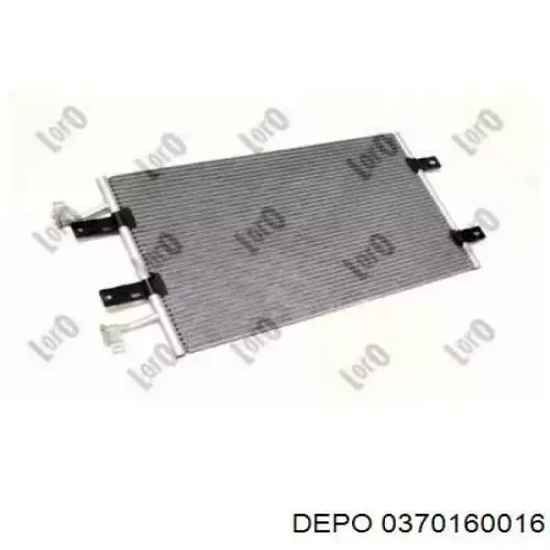 Радиатор кондиционера 0370160016 Depo/Loro/Abakus