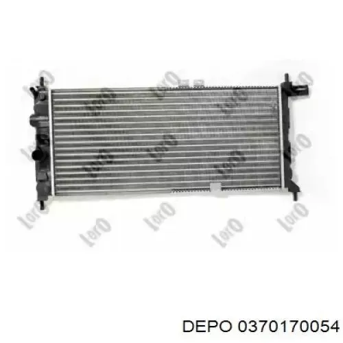 Радиатор 0370170054 Depo/Loro/Abakus